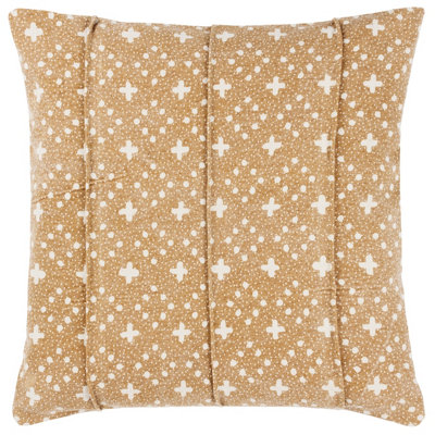 Yard Helm Organic Woven Feather Filled Cushion from B&Q