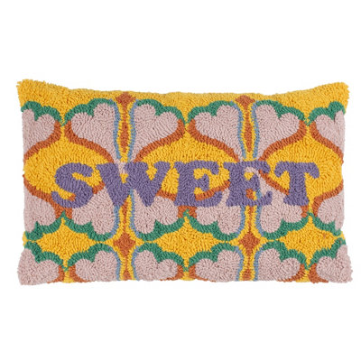 Heya Home Sweet Knitted Cushion Cover from B&Q