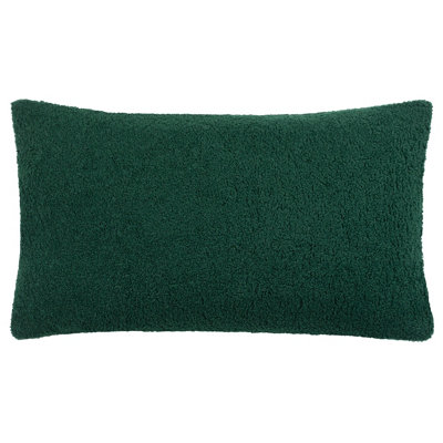 Furn. Malham Shearling Fleece Rectangular Polyester Filled Cushion from B&Q