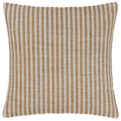 B&Q -  Organik Stripe Woven Cushion Cover