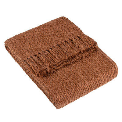 HÖEM Hoem Morni Woven Yarn Tasselled Throw from B&Q