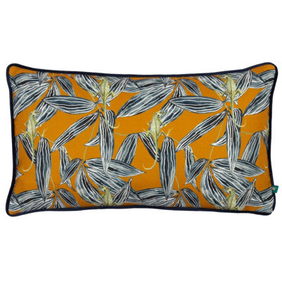 Wylder Ebon Wilds Nkiru Piped Cushion Cover from B&Q