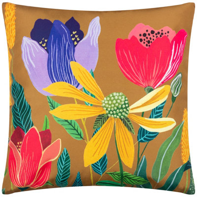 Wylder Nature House Of Bloom Celandine Outdoor Cushion Cover from B&Q