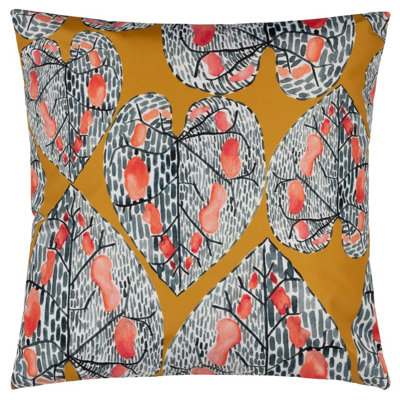 Wylder Tropics Ebon Wilds Mahari Uv & Water Resistant Outdoor Polyester Filled Cushion from B&Q