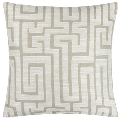 HÖEM Hoem Lauder Jacquard Woven Feather Filled Cushion from B&Q