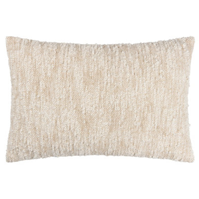 HÖEM Hoem Eloise Boucle 100% Cotton Polyester Filled Cushion from B&Q
