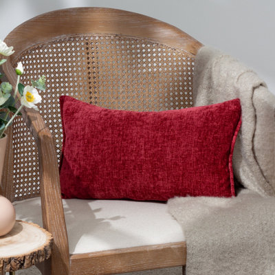 Evans Lichfield Buxton Reversible Feather Filled Cushion from B&Q