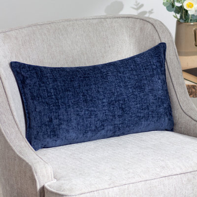 Evans Lichfield Buxton Reversible Feather Filled Cushion from B&Q