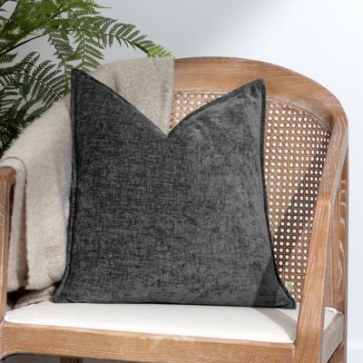 Evans Lichfield Buxton Reversible Feather Filled Cushion from B&Q