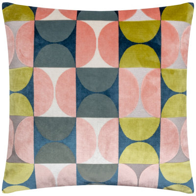 B&Q -  Bardot Cut Velvet Cushion Cover