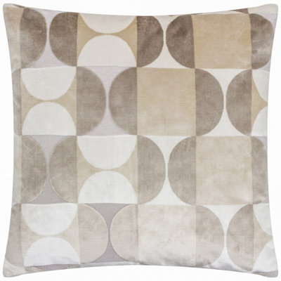 B&Q -  Bardot Cut Velvet Polyester Filled Cushion