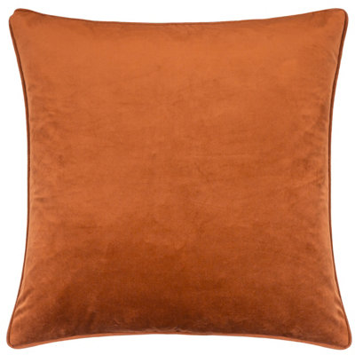 Evans Lichfield Opulence Soft Velvet Feather Filled Cushion from B&Q