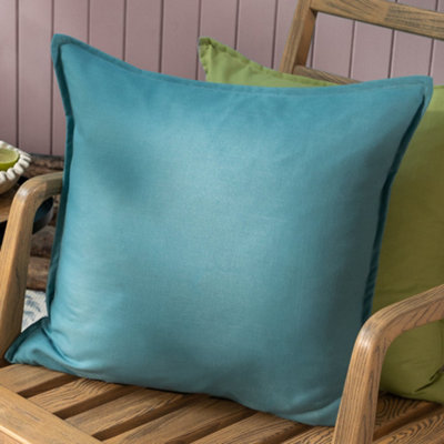 Voyage Maison Voyage Alfresco Outdoor Square Polyester Filled CushionTeal50 X 50Cm from B&Q