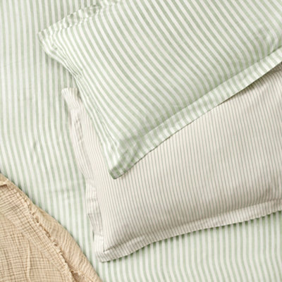 Yard Hebden Mélange Stripe Pillowcase Pair