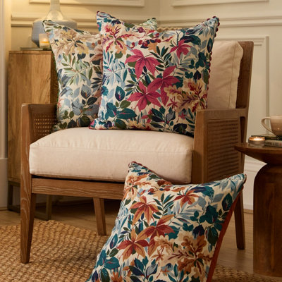 B&Q -  Robins Wood Printed Cushion Cover