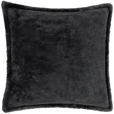 Furn. Kallu Faux Fur Polyester Filled Cushion from B&Q