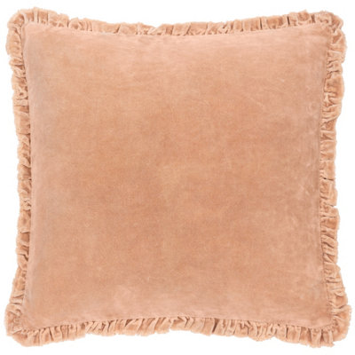 Yard Bertie Cotton Velvet Polyester Filled Cushion from B&Q