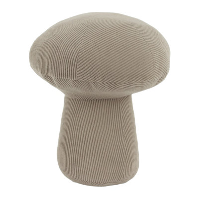 Wylder Cord Mushroom Corduroy Door Stop from B&Q