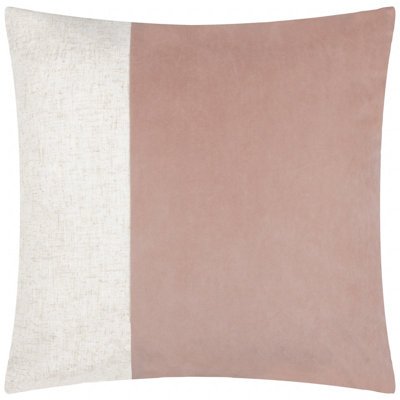 Yard Morden Soft-Washed Velvet Polyester Filled Cushion from B&Q