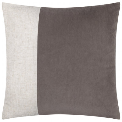 Yard Morden Soft-Washed Velvet Feather Filled Cushion from B&Q