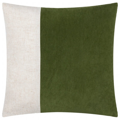 Yard Morden Soft-Washed Velvet Feather Filled Cushion from B&Q