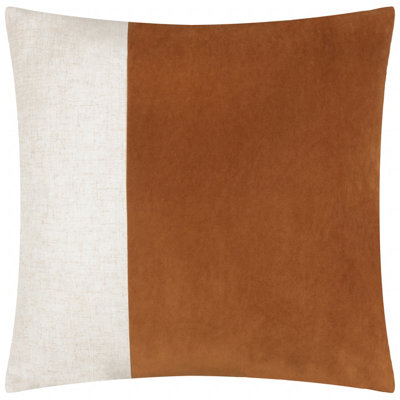 Yard Morden Soft-Washed Velvet Feather Filled Cushion from B&Q