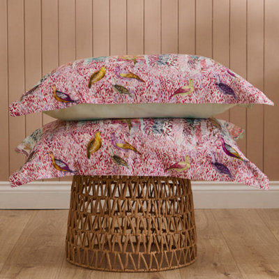 Voyage Maison Voyage Whimsical Tale 100% Cotton Oxford Edge Pillowcase PairBlush50 X 75Cm from B&Q