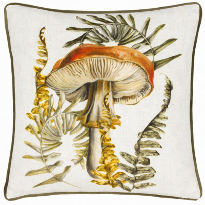 Wylder Kielder Forest Hatfield Printed Polyester Filled Cushion from B&Q