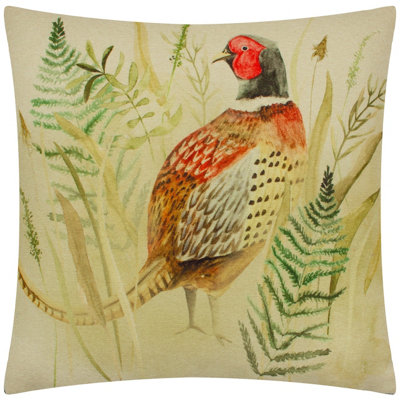 Evans Lichfield Bramble Pheasant Printed Cushion Cover from B&Q