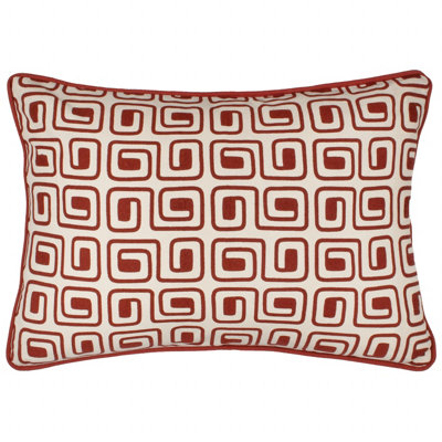 B&Q -  Hoem Safara Printed Cotton Cushion Cover