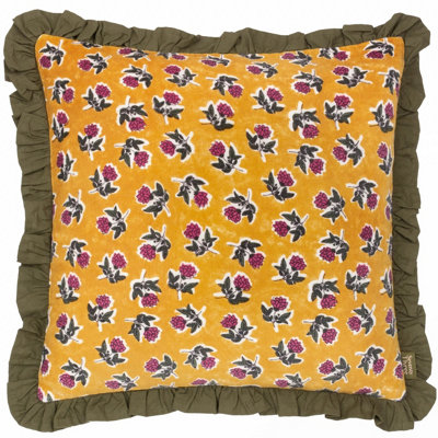 Paoletti Kemble Printed Cotton Cushion Cover from B&Q