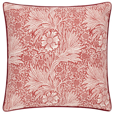 B&Q -  Marigold Embroidered Velvet Cushion Cover