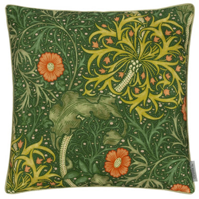 Morris & Co Acorn Tonal Jacquard Cushion Cover from B&Q