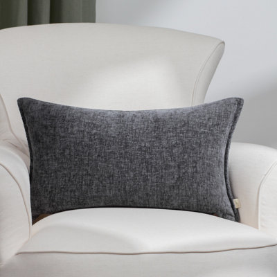 Evans Lichfield Buxton Reversible Feather Rich Cushion from B&Q