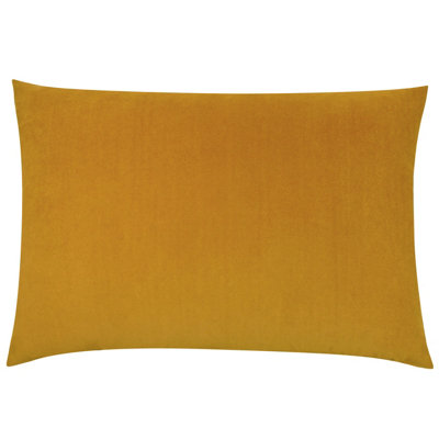 Furn. Contra Velvet Feather Rich Cushion from B&Q