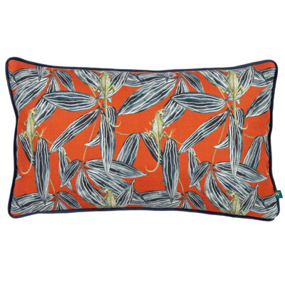 Wylder Ebon Wilds Nkiru Piped Feather Rich Cushion from B&Q