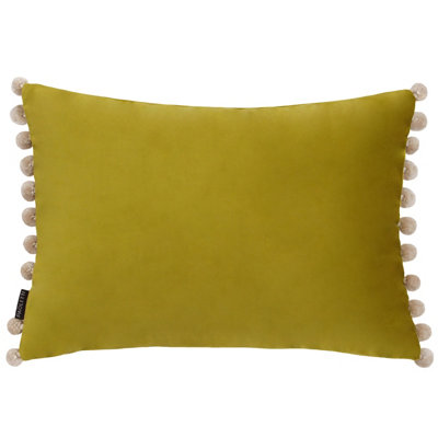 Paoletti Fiesta Velvet Feather Rich Cushion from B&Q