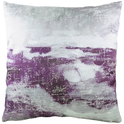 Evans Lichfield Landscape Abstract Feather Rich Cushion from B&Q