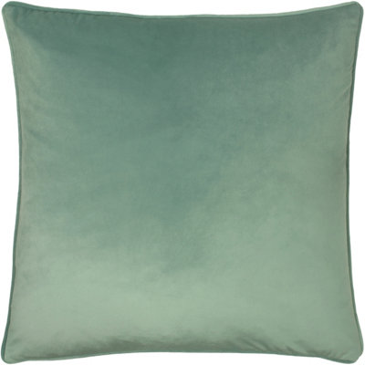 Evans Lichfield Opulence Soft Velvet Feather Rich Cushion from B&Q