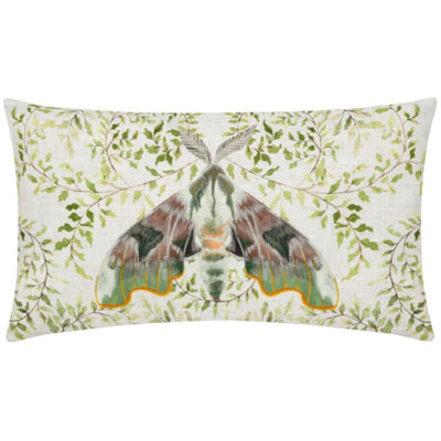 B&Q -  Shugborough Moth Traditional Feather Rich Cushion