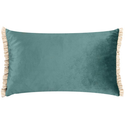 Wylder Tilly Velvet Reversible Feather Rich Cushion from B&Q