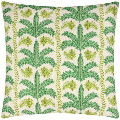 B&Q -  Patera Palm Tropical Feather Filled Cushion