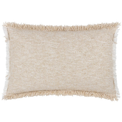 Yard Doze Woven Fringed Cushion Cover from B&Q