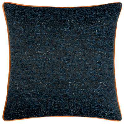 Paoletti Galaxy Chenille Piped Feather Filled Cushion from B&Q