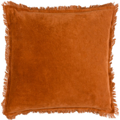 Yard Jaye Cotton Velvet Fringed Cushion Cover