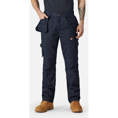 Dickies Redhawk Pro Work Trousers Navy Blue38L from B&Q
