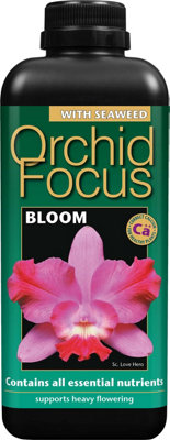 Growth Technology Orchid Focus Bloom Nutrient Hydro Hydroponics House Plant 100Ml from B&Q
