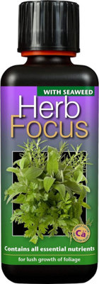 Growth Technology Herb Focus Liquid Concentrated Fertiliser 300Ml from B&Q