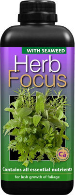 Growth Technology Herb Focus Liquid Concentrated Fertiliser 1 Litre from B&Q