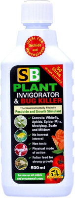 Growth Technology Sb Plant Invigorator And Bug Killer 500Ml Concentrate from B&Q